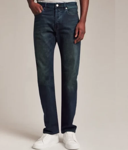 Dark Wash Denim Jeans for man